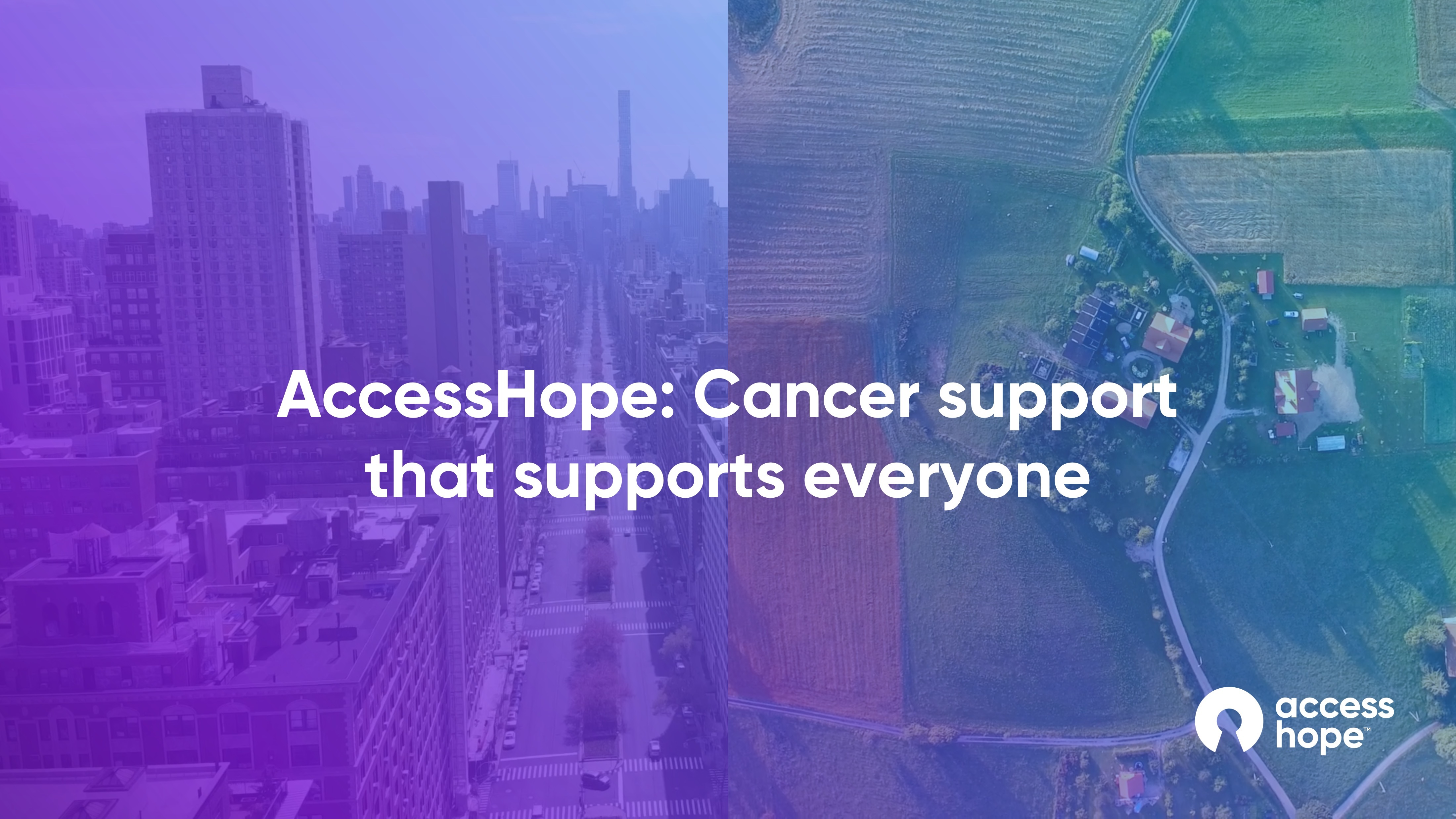 Video open cancer support that supports everyone