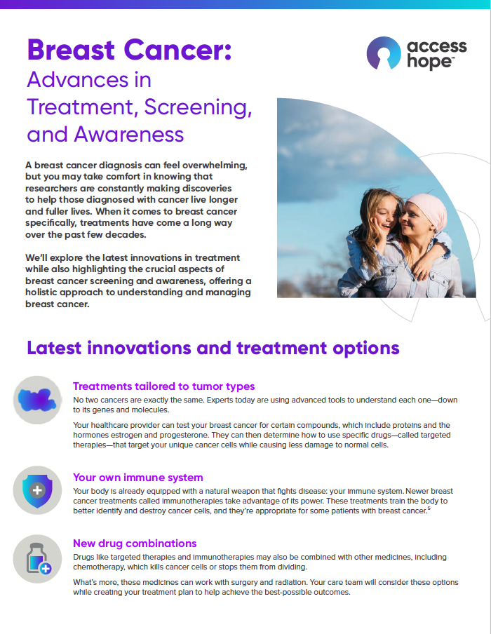 Advances in Treatment, Screening, and Awareness