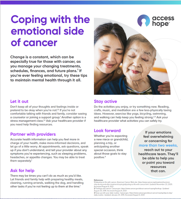 Coping with the emotional side of cancer PNG-1
